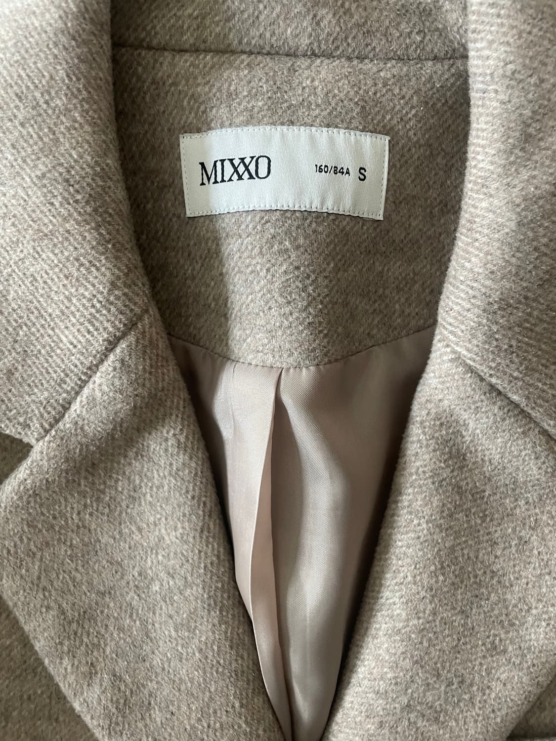 미쏘 베이지 울 블레이자 자켓 상품이미지8