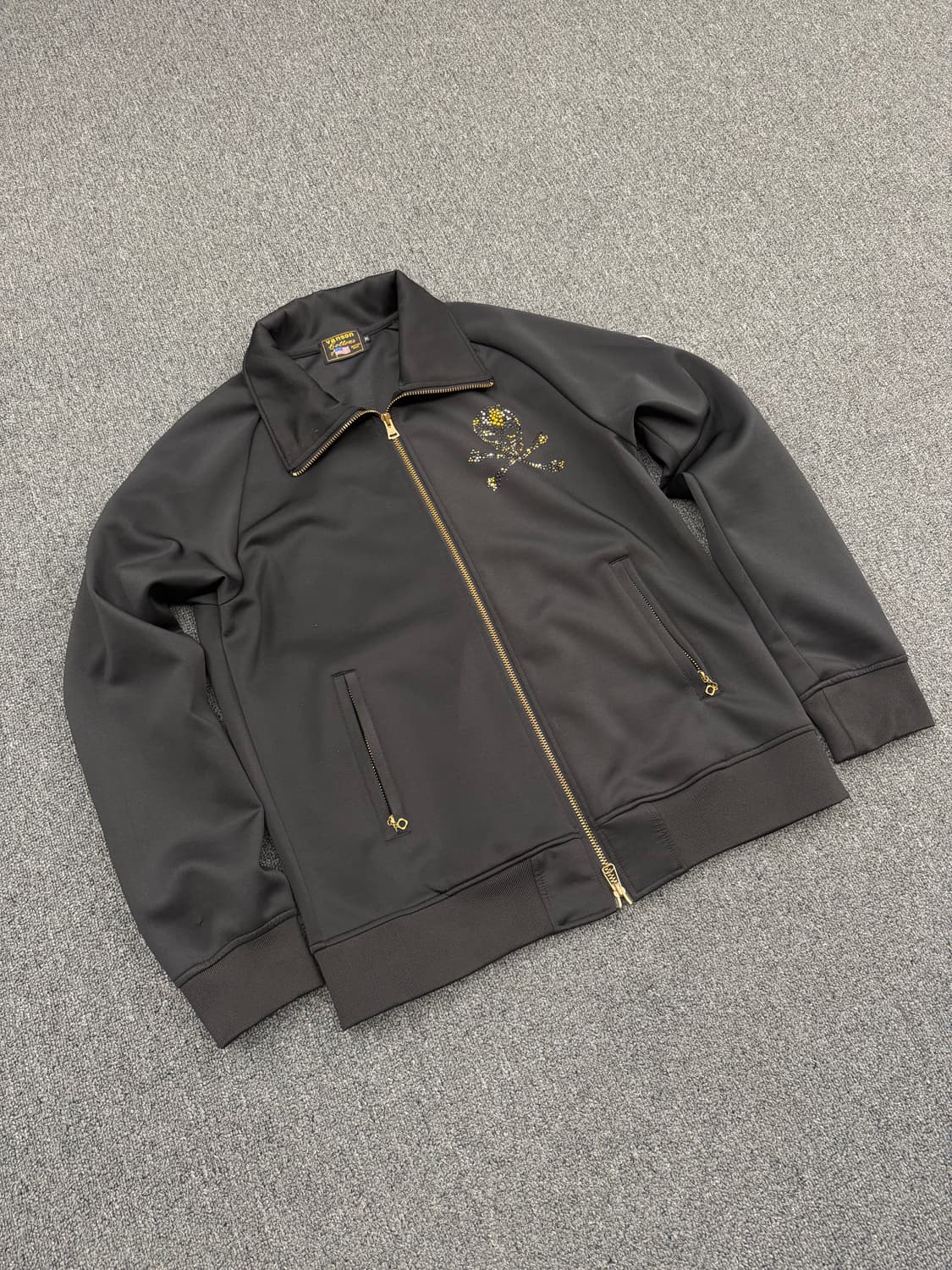 XL) 밴슨 빈티지 스컬 큐빅 져지 상품이미지1