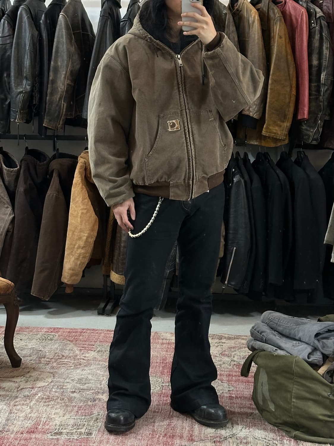 90’s OG 칼하트 J68 액티브 자켓 칼하트 J130 CHT 상품이미지2