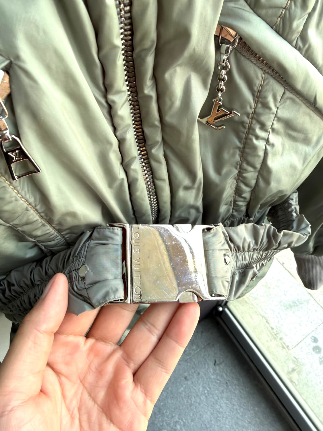 38/ 루이비통 00AW 벨티드 다운 패딩점퍼 상품이미지7