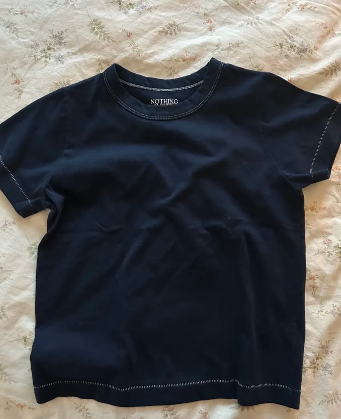 낫띵리튼 스탠다드 티셔츠 / 네이비 상품이미지5