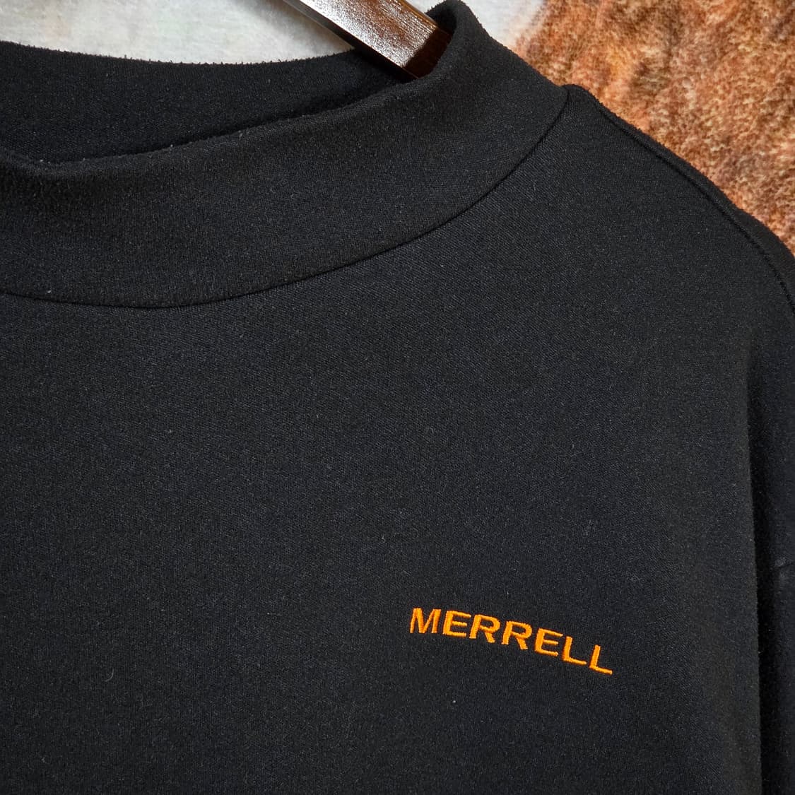 머렐 블랙 반폴라 후리스 롱슬리브  상품이미지2