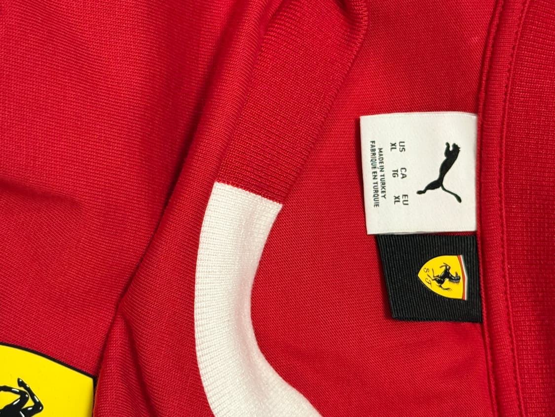 [XL] 2025 f1 푸마 스쿠데리아 티셔츠레드 상품이미지6