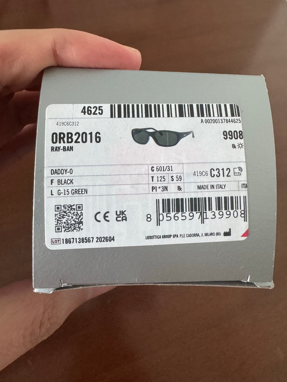 레이벤 ray-ban 대디 오 상품이미지9