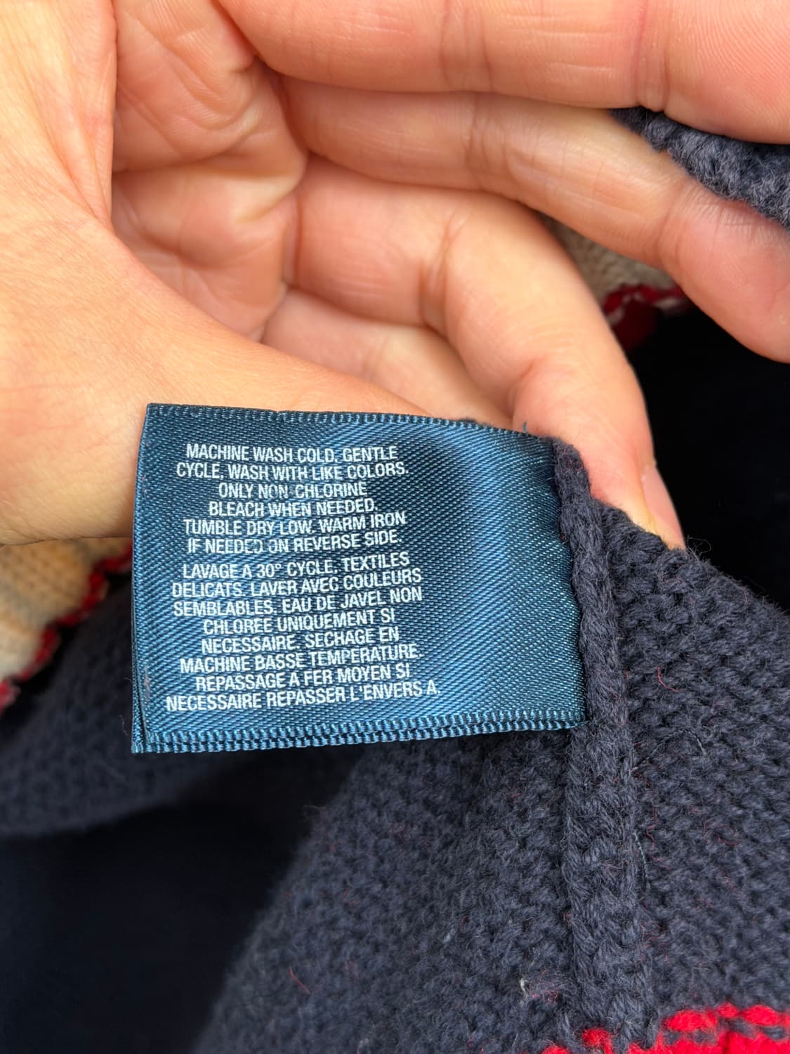 Polo Ralph Lauren 폴로 자수 니트 집업 L 상품이미지6