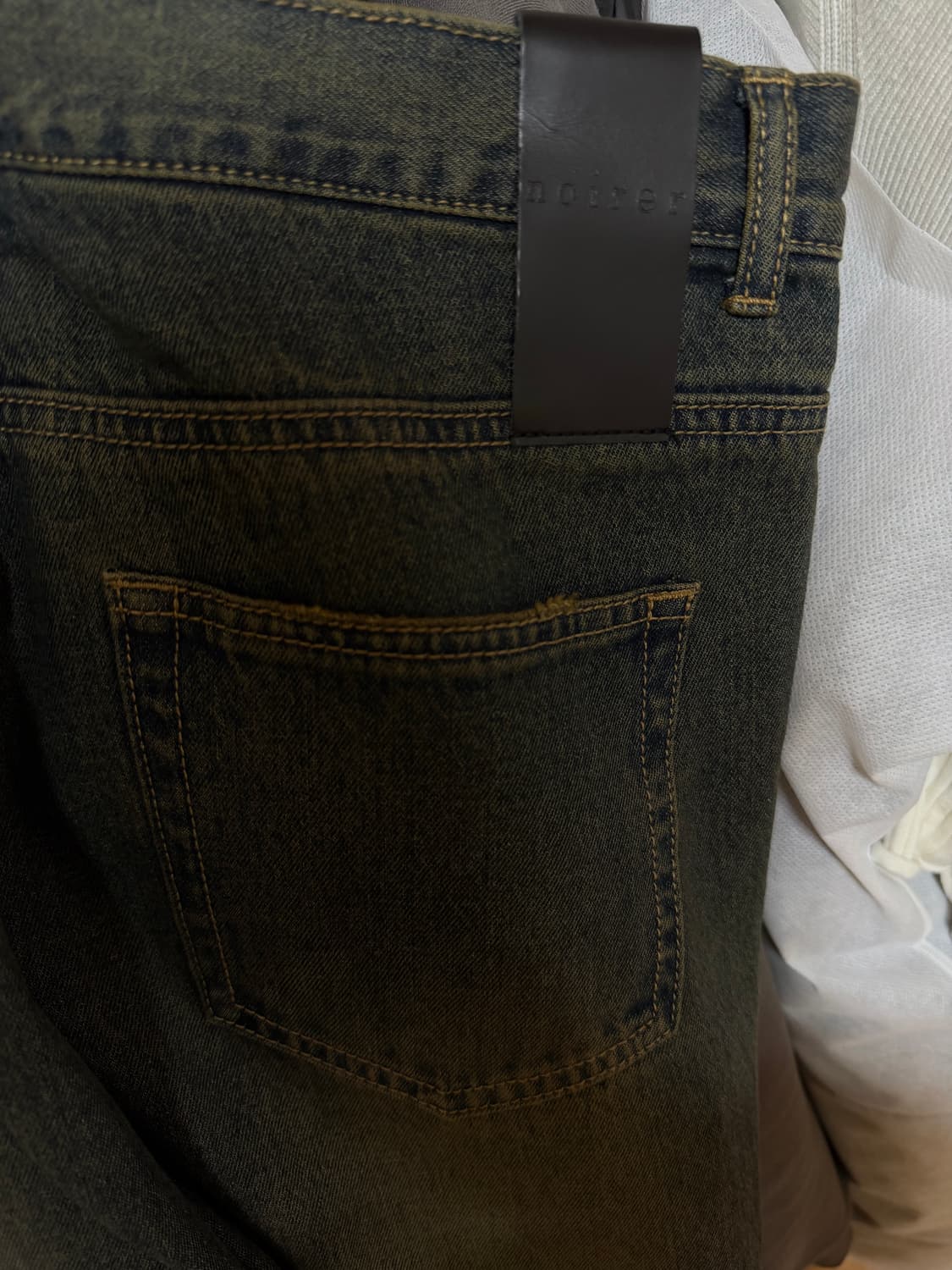 노이어 디스트로이드 플레어 데님 팬츠 상품이미지2