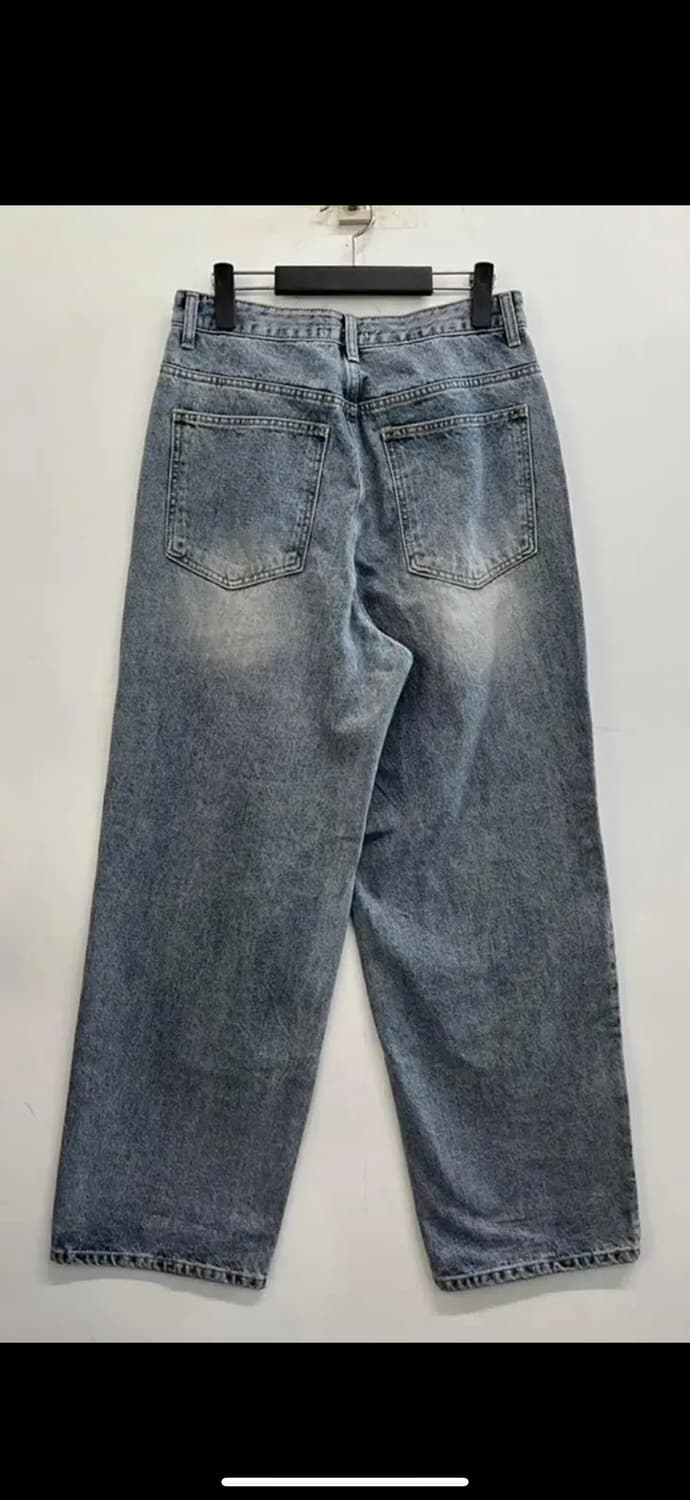 유먼트 washed wide denim 와이드 데님팬츠 상품이미지3