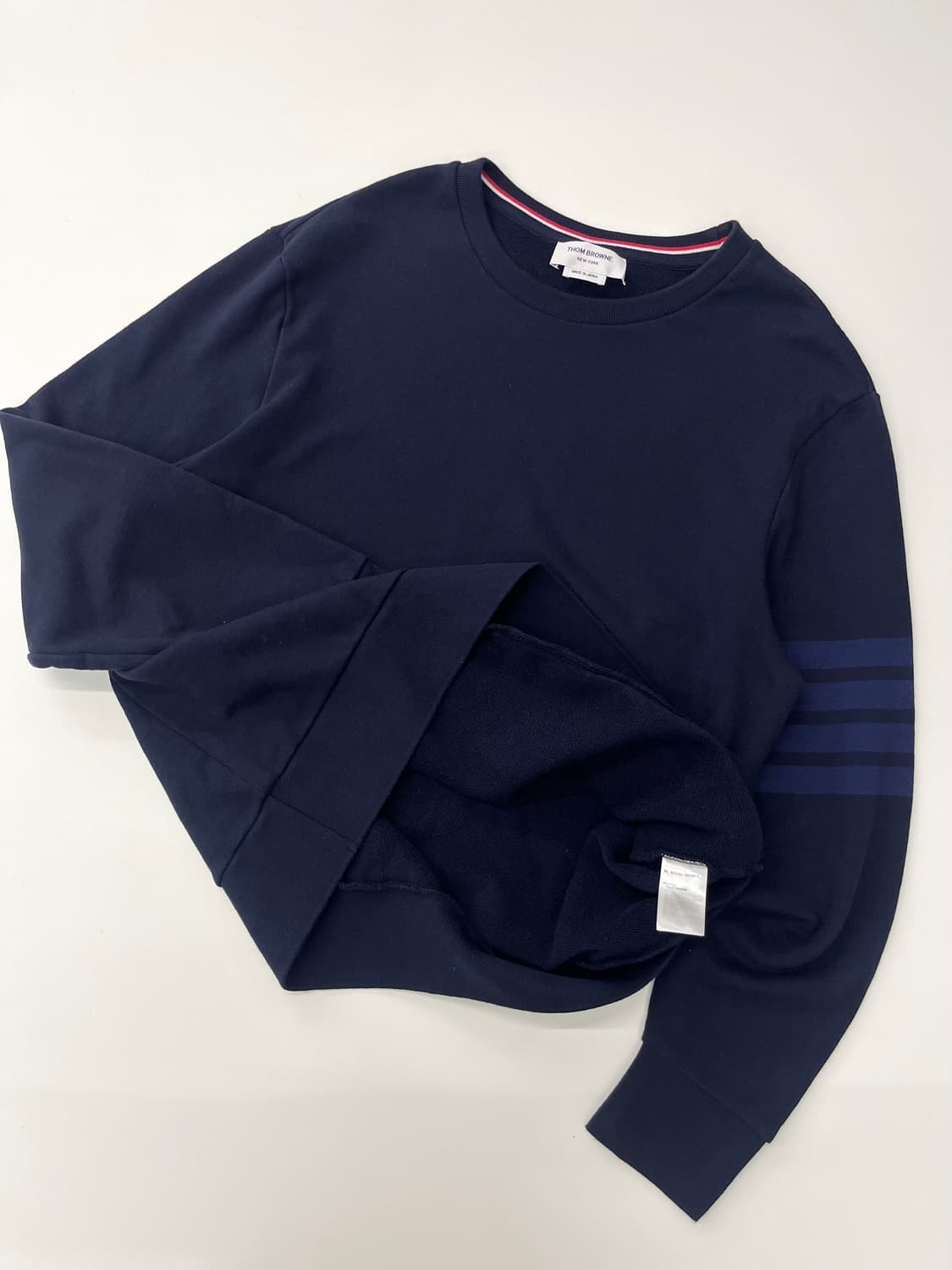 Thom Browne 톰브라운 네이비 맨투맨 상품이미지2