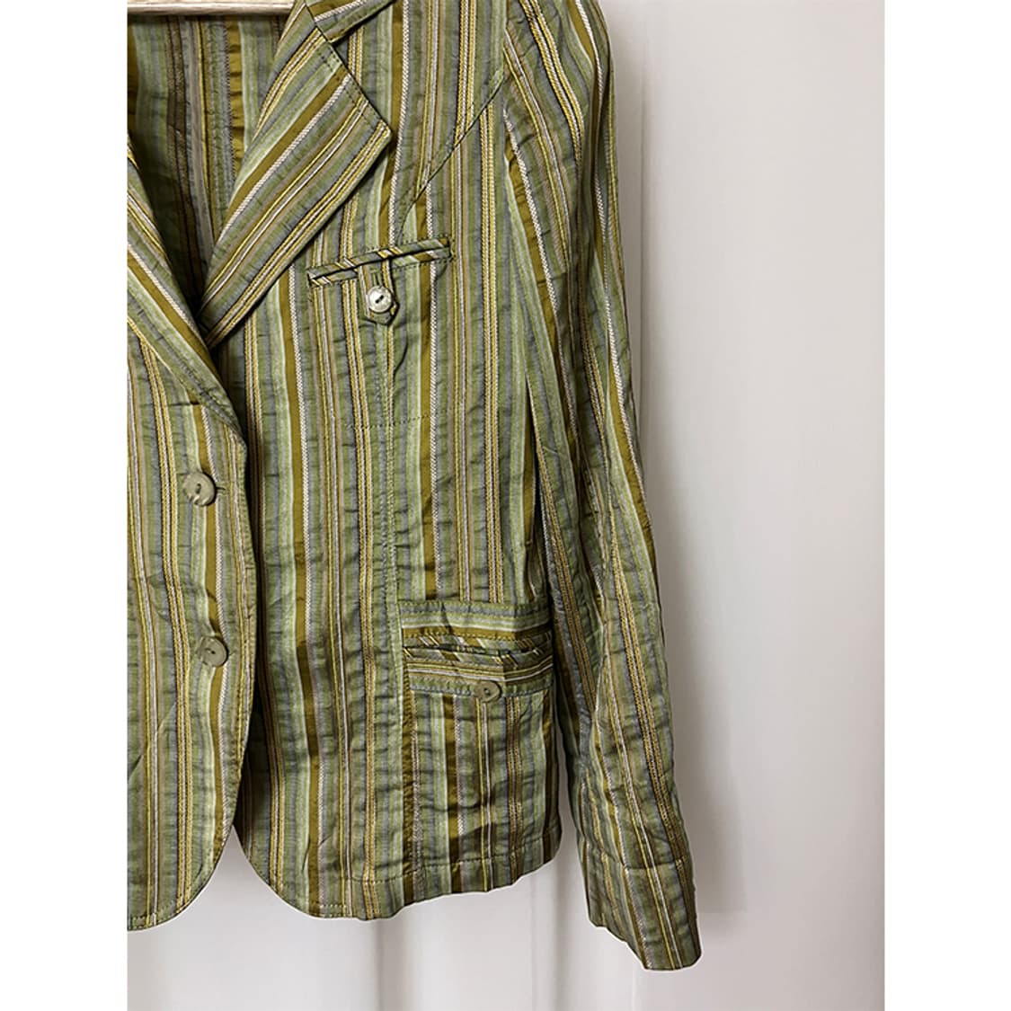 Green stripe jacket 상품이미지6