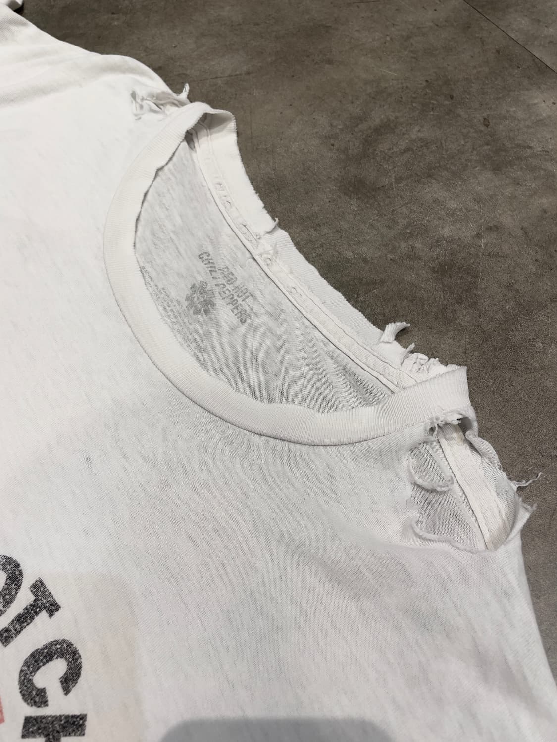 레드 핫 칠리 페퍼스(RHCP) 빈티지 밴드 티셔츠 상품이미지8