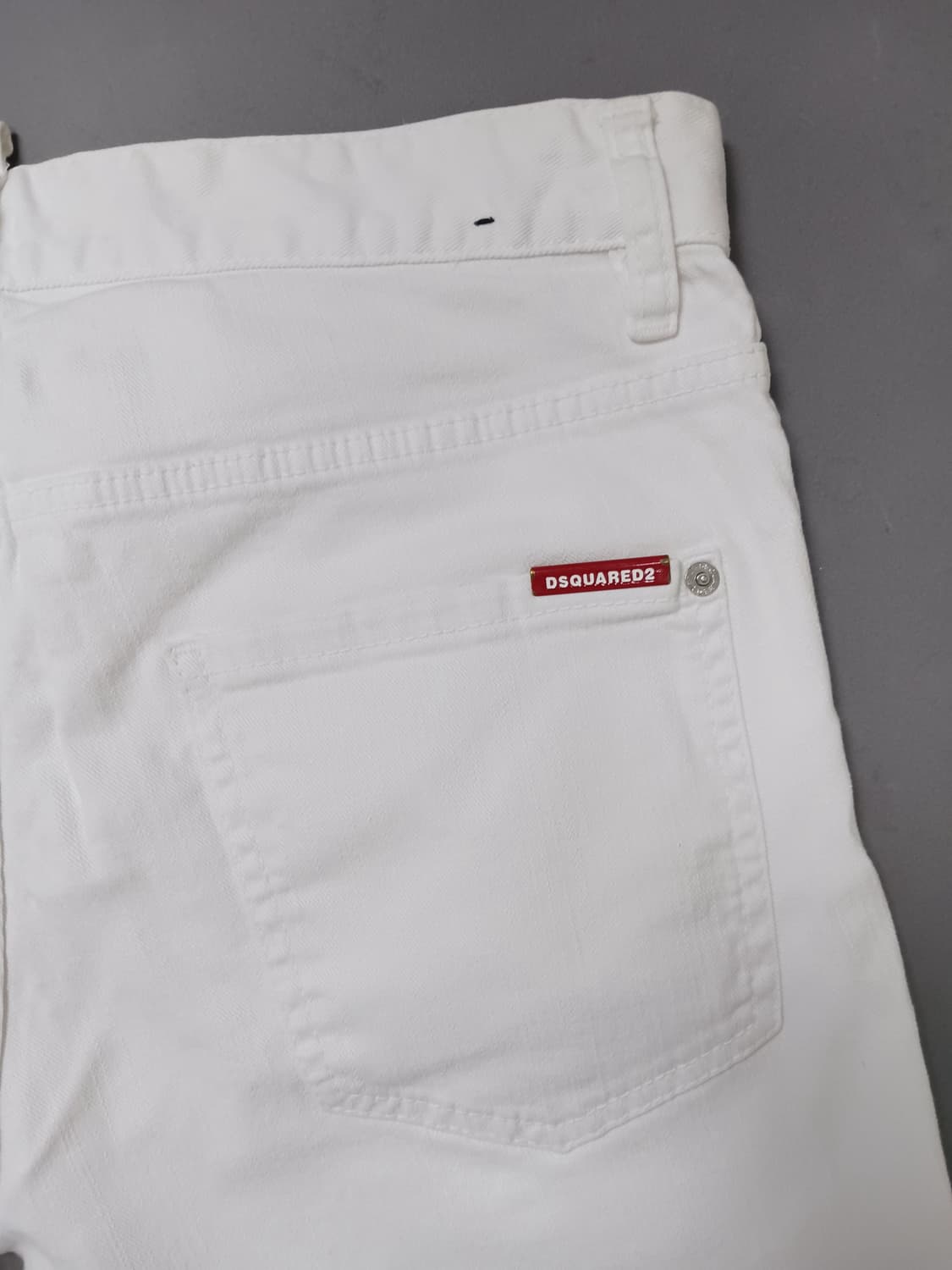 [32] 정품 디스퀘어드2 스키니 단 화이트진 청바지 상품이미지9