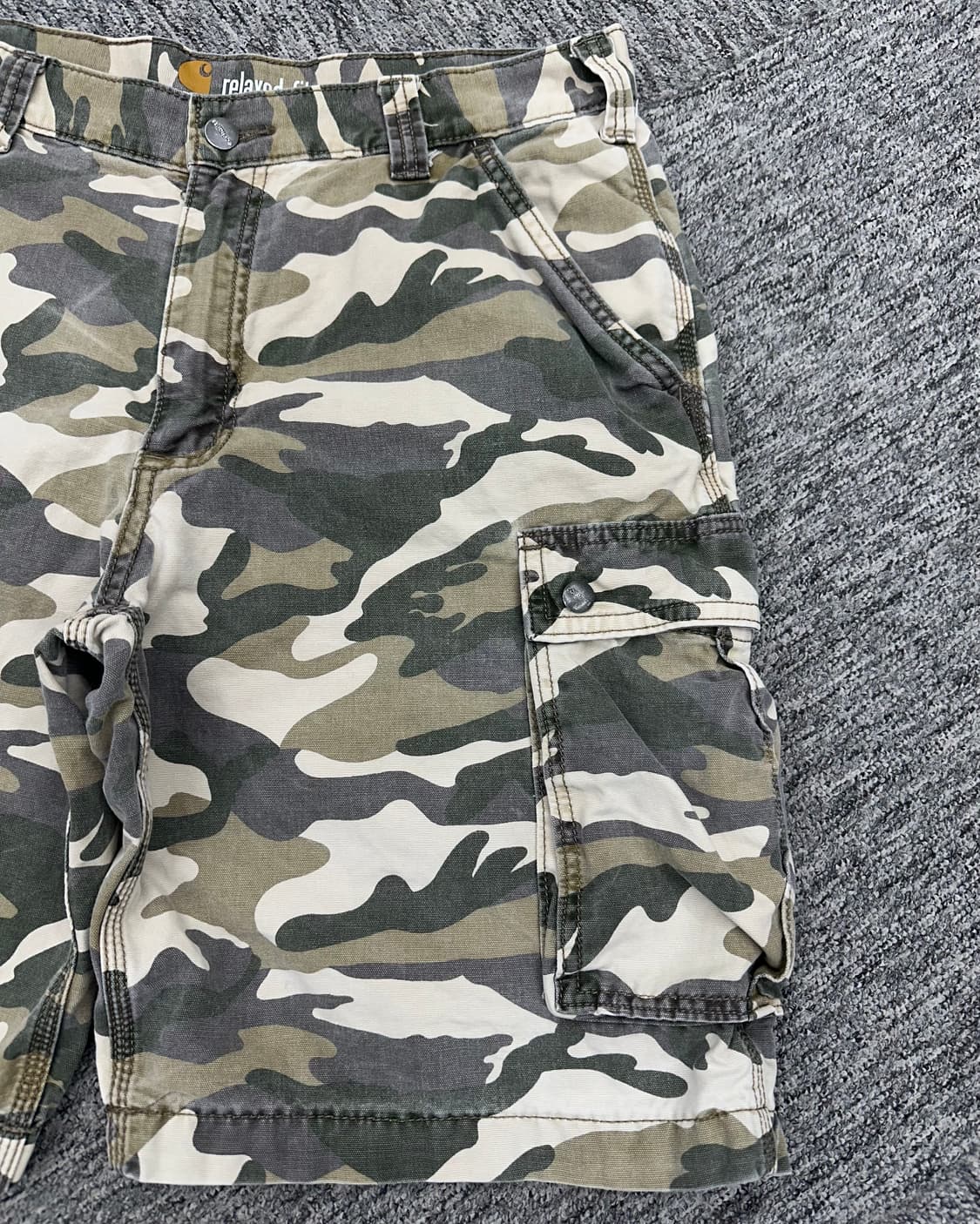 (허단43)칼하트 카모 반바지-M1995 상품이미지3