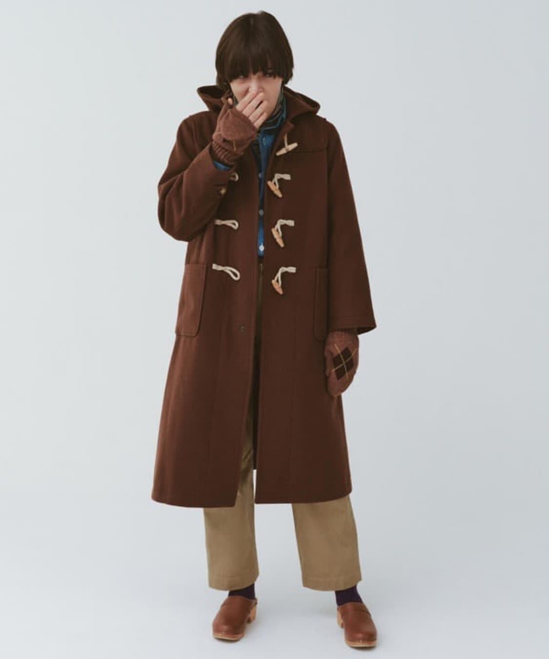 빔즈보이 브라운 더플코트 떡코 상품이미지1