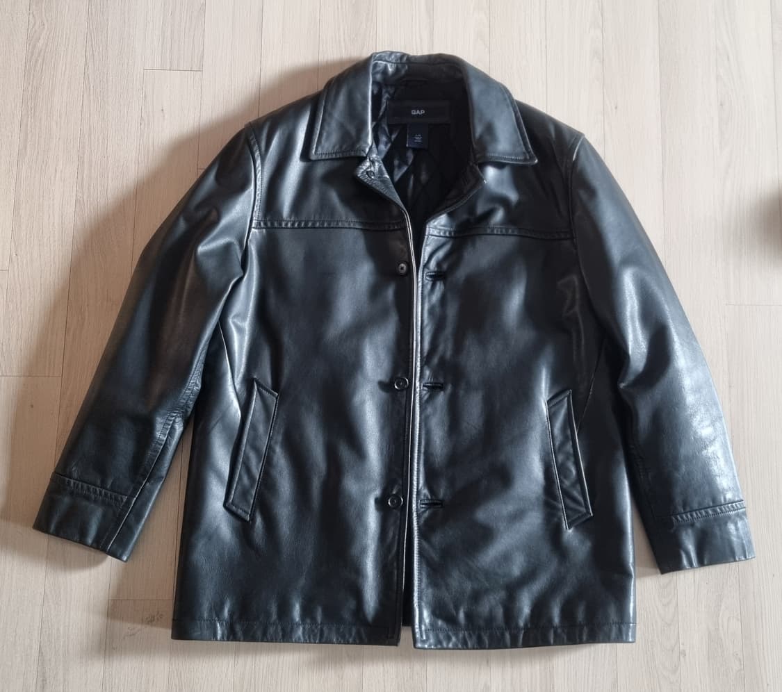 올드갭 레더 카코트 라지 상품이미지1