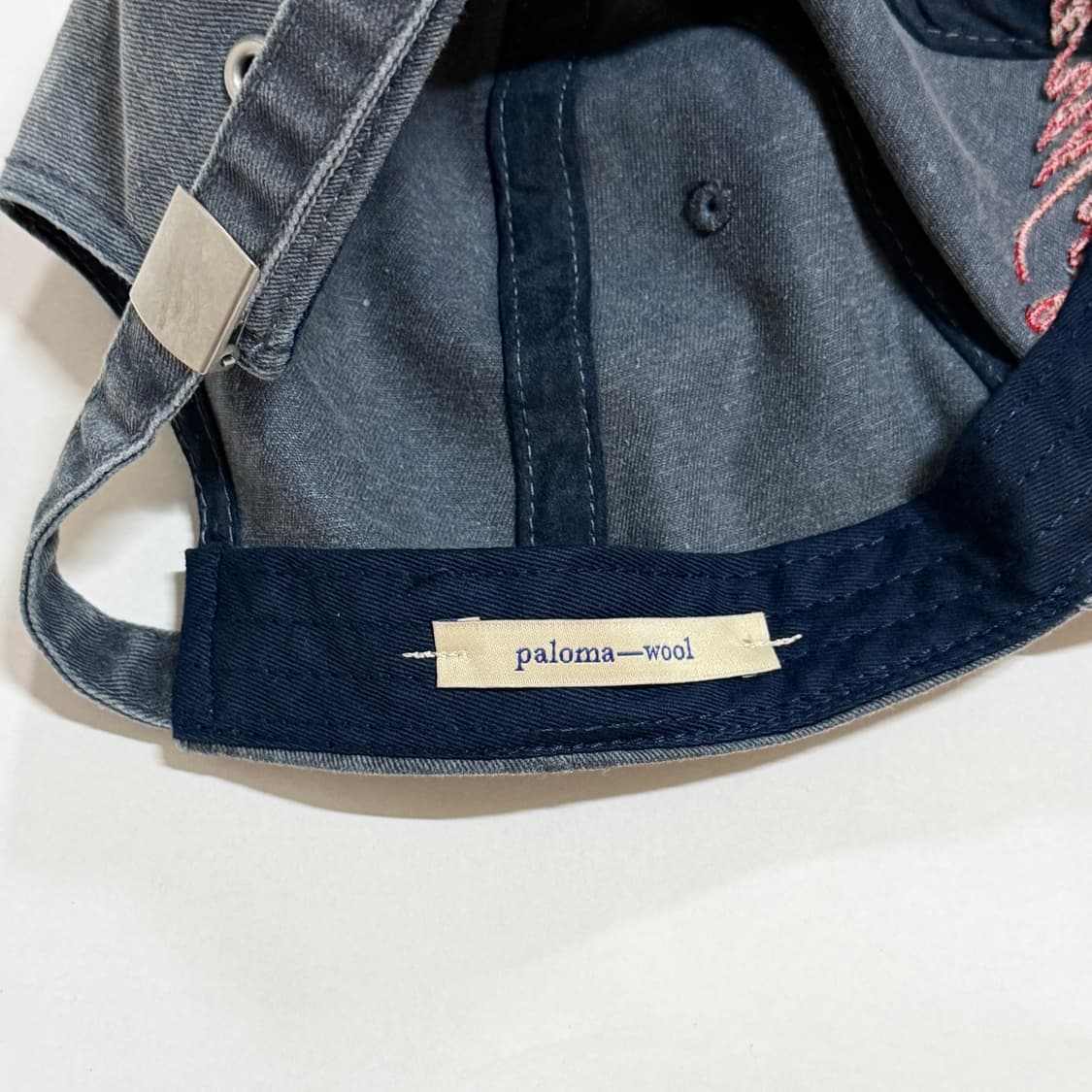 팔로마울 데님 볼캡 상품이미지5