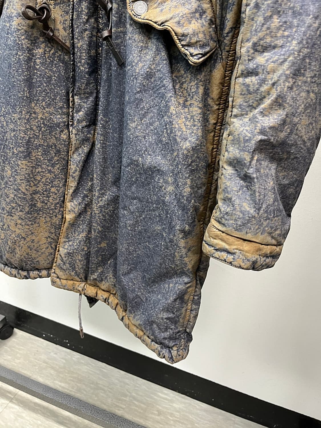 95-100) 그런지존오케스트라 가먼트다잉 야상패딩  상품이미지6