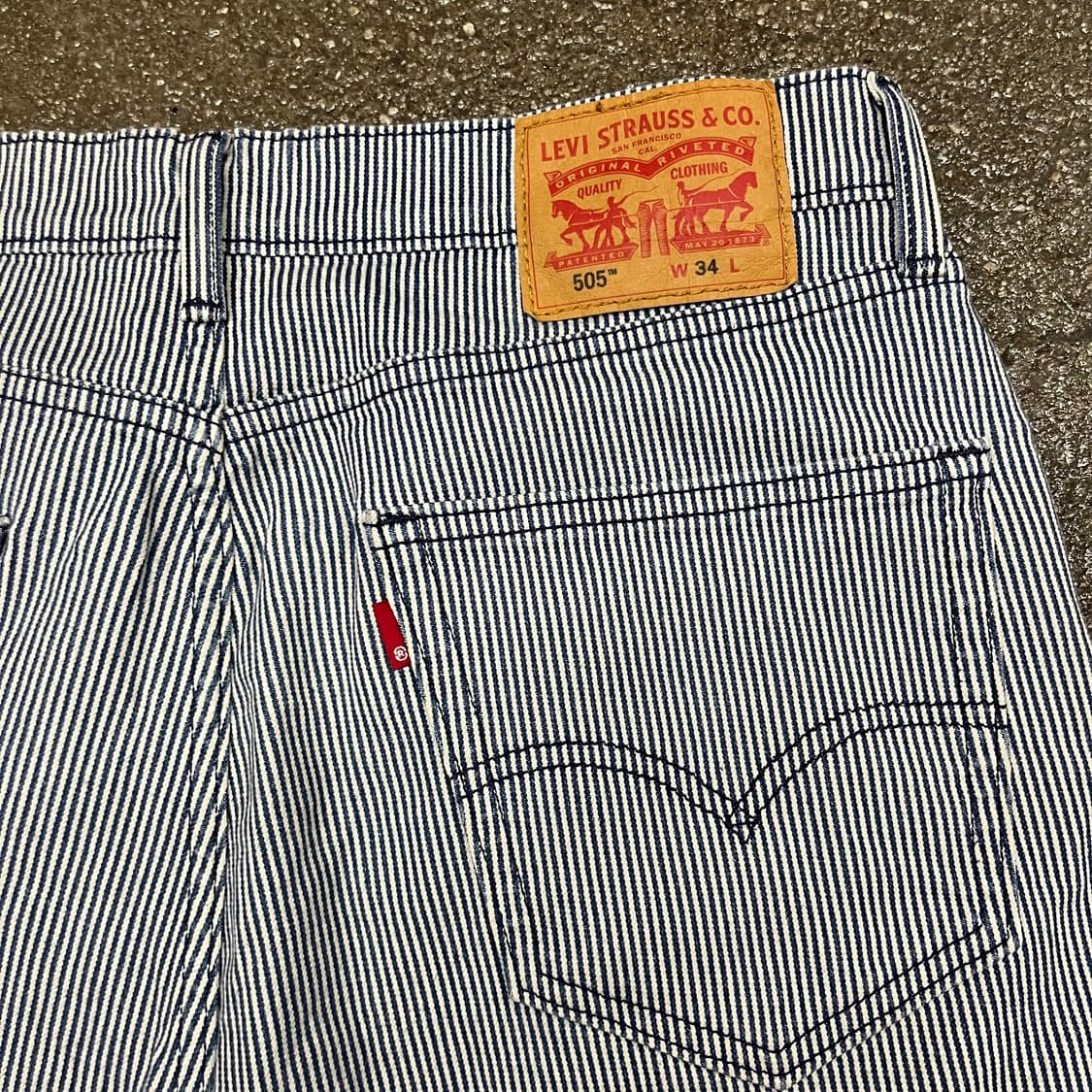 Levis505 히코리 반바지 (32-34“) 상품이미지3