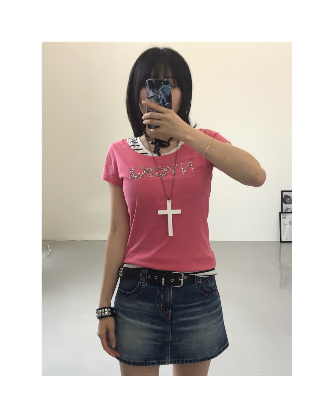 Calvin Klein Cubic Short Sleeve T-Shirts 상품이미지1