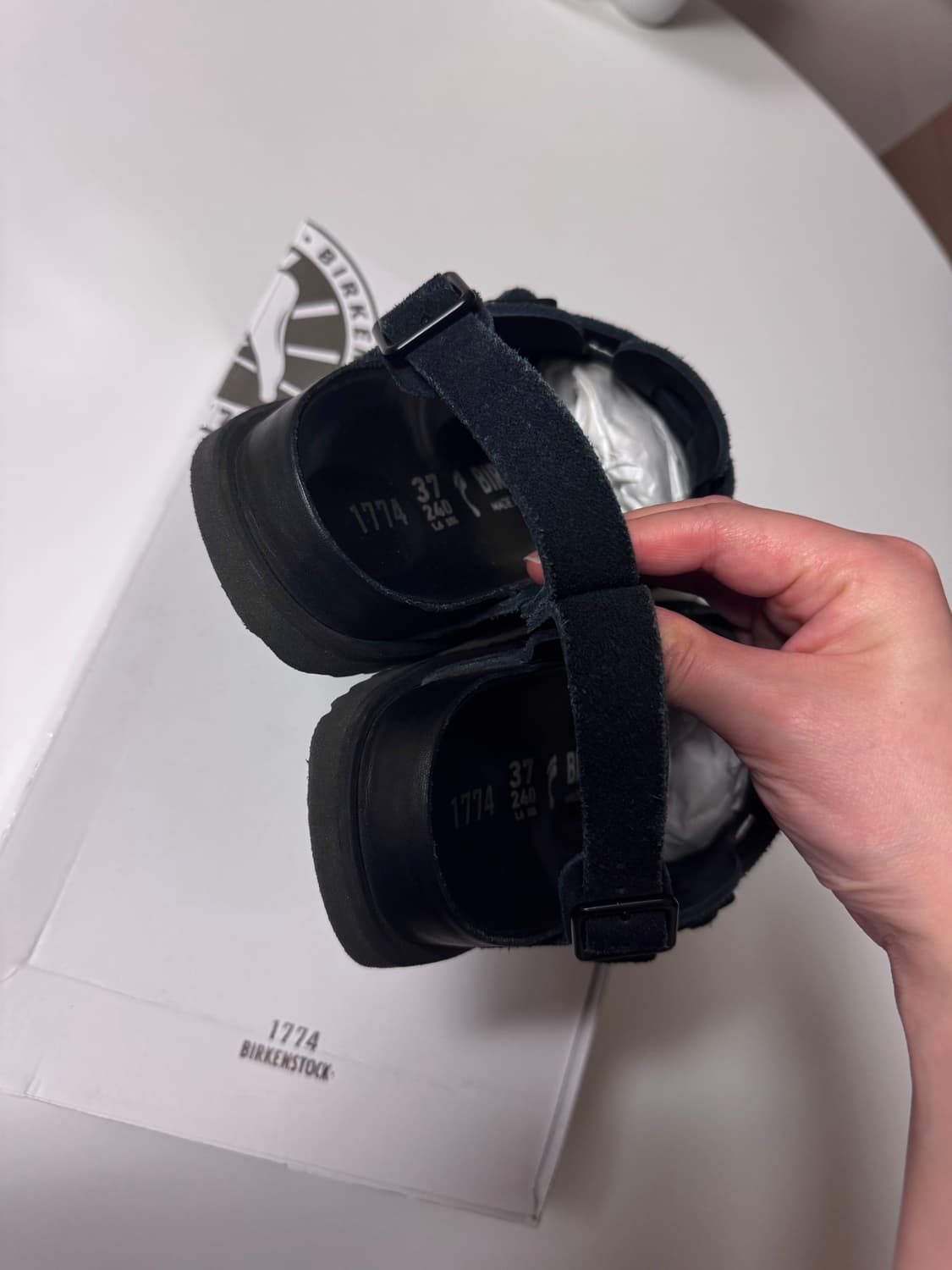 [240] 버켄스탁1774 토키오 스웨이드 클로그 상품이미지5