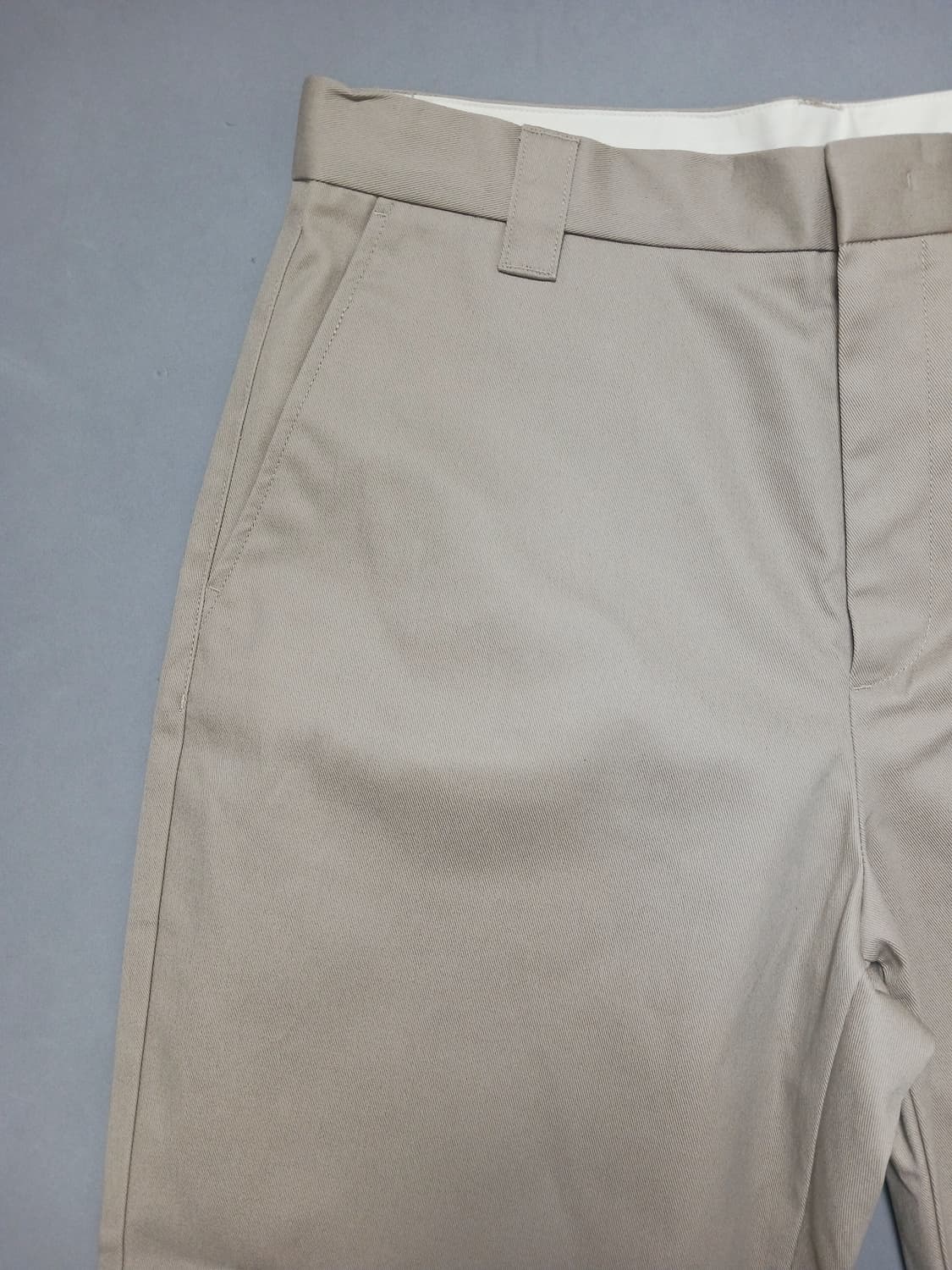 [34] 무신사스탠다드 헤비웨이트 CP 와이드 치노팬츠 베이지 상품이미지2