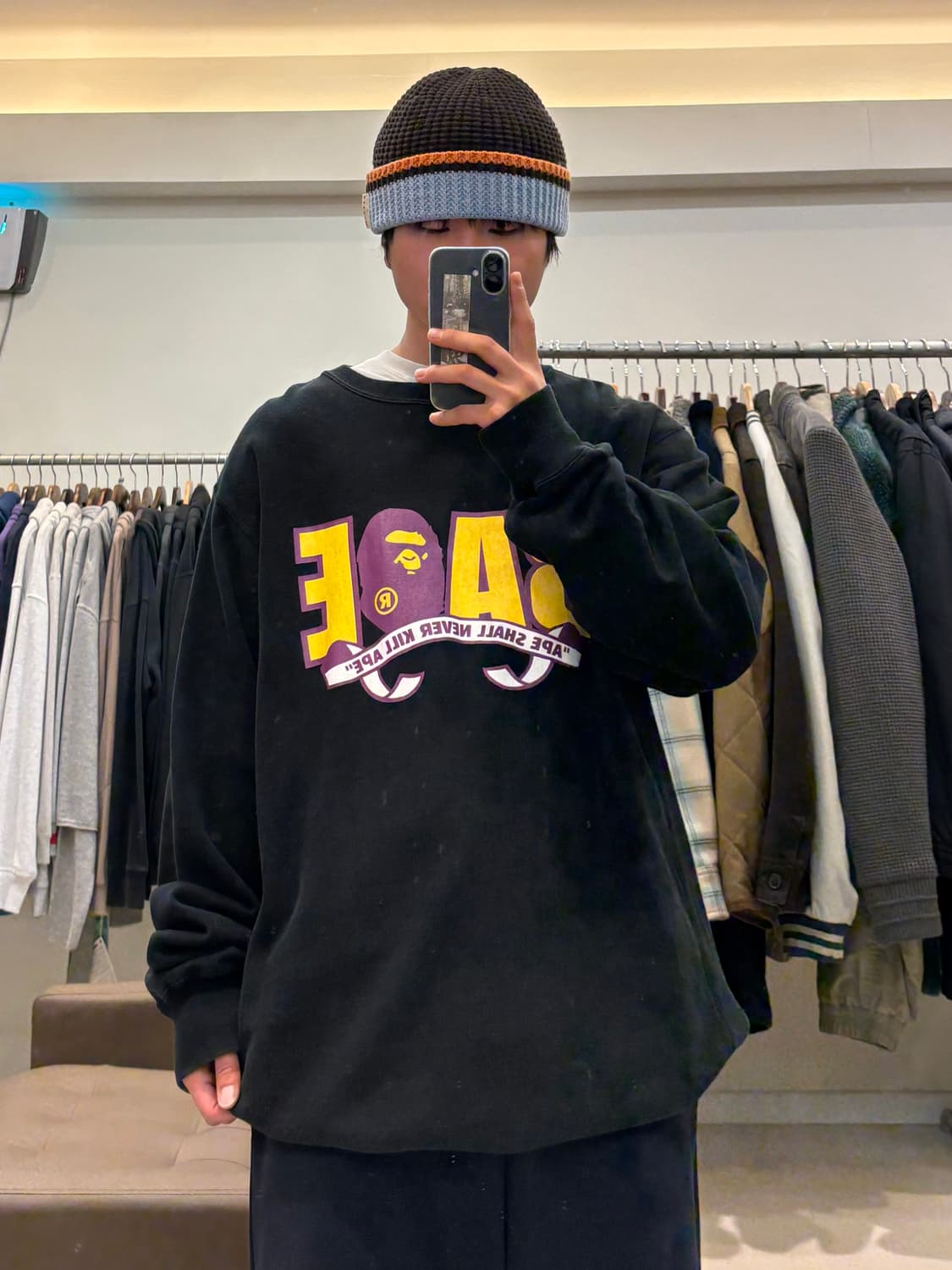 00s 베이프 스웻셔츠 상품이미지7