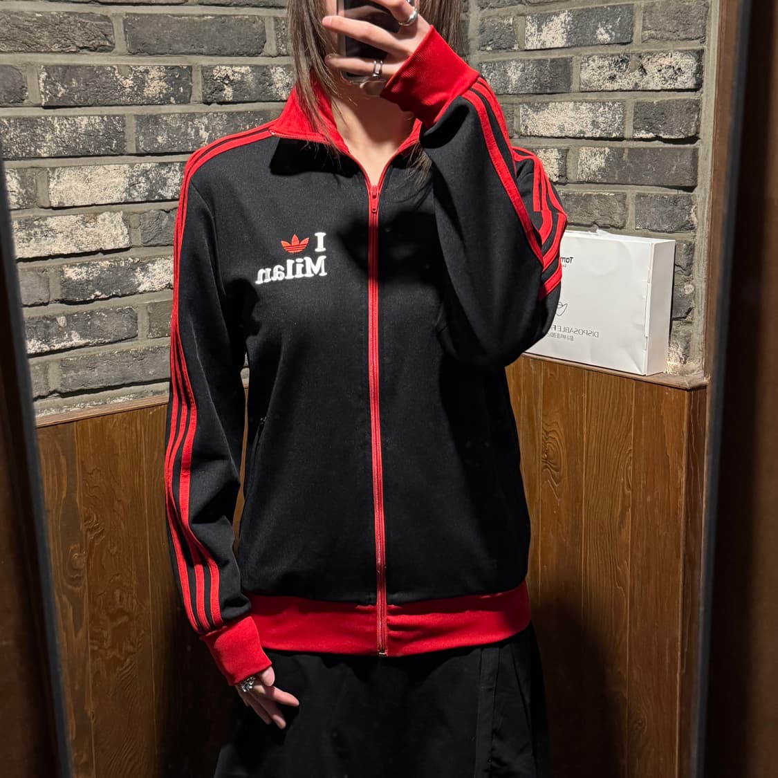 95) 아디다스 AC 밀란 오리지널 트랙탑 져지 상품이미지10