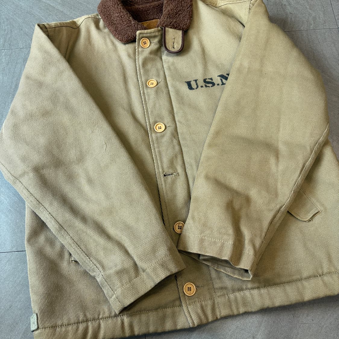 U.S. navy duck jacket 미군 복각 펜타콘 덱자켓 상품이미지8