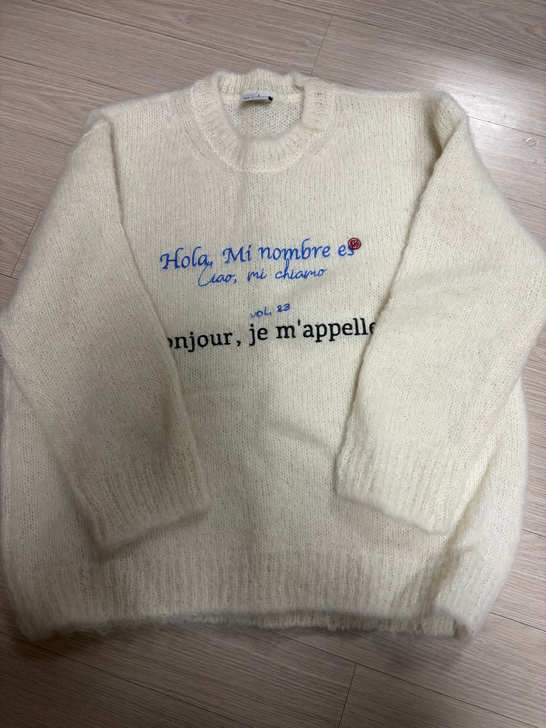 STU 모헤어 니트 상품이미지1