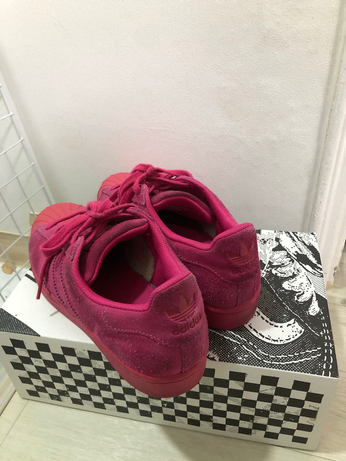 아디다스 슈퍼스타 핑크 상품이미지4