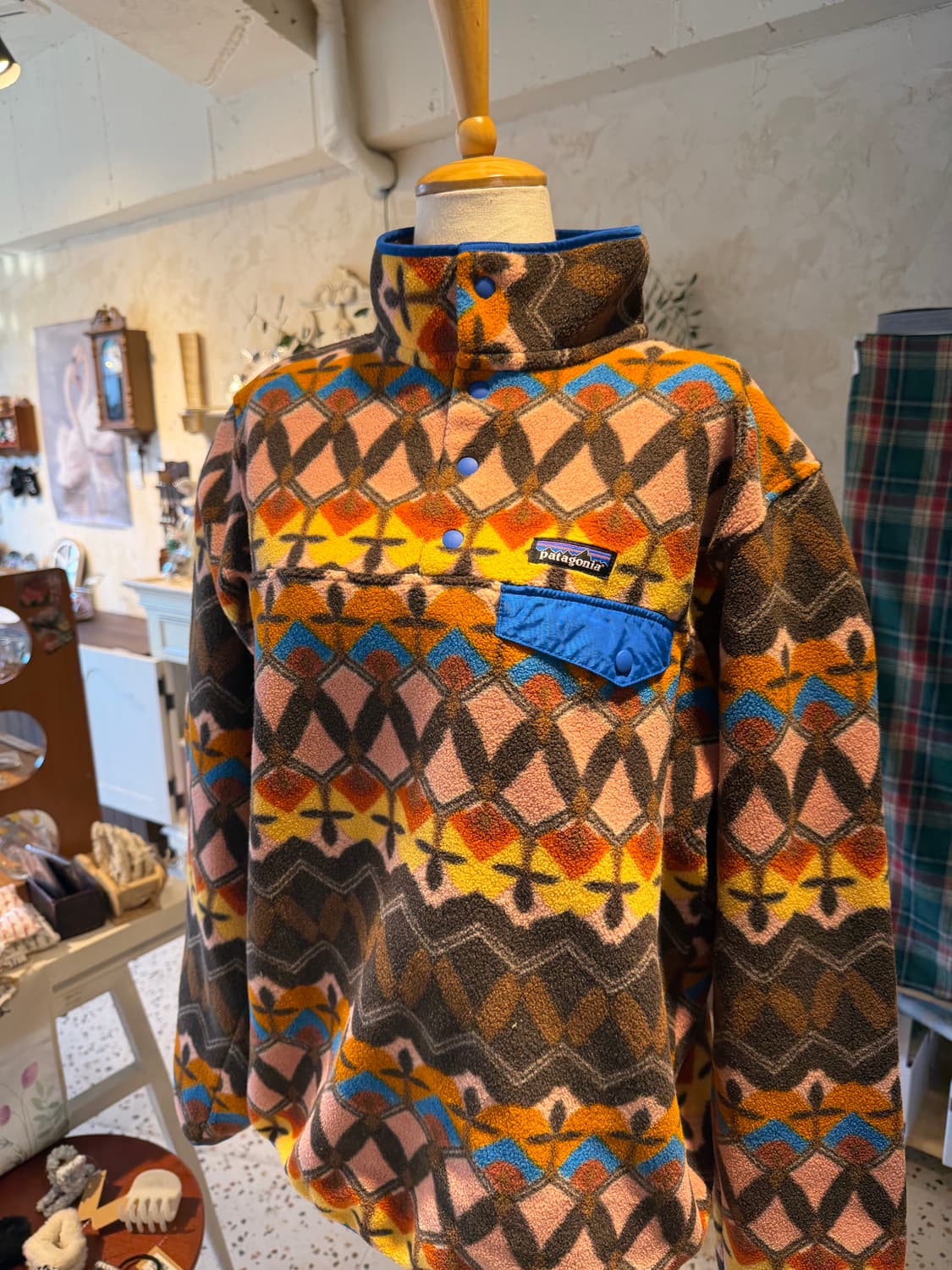 Patagonia]파타고니아 신칠라 아즈텍 풀오버 후리스 L 상품이미지1