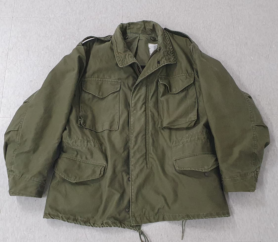미군 오리지널 m65 필드자켓 미디움숏 '82년도 민트급 상품이미지1