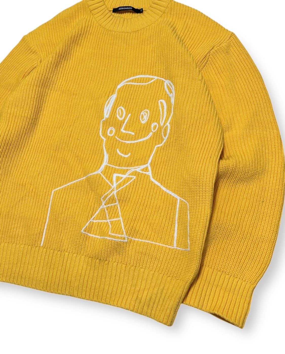 지오송지오 자수 니트 스웨터 상품이미지4