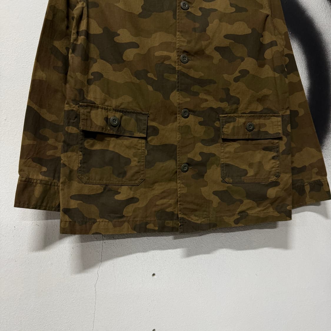 Global Work 우드랜드 카모 더블 포켓 긴팔 셔츠 상품이미지4