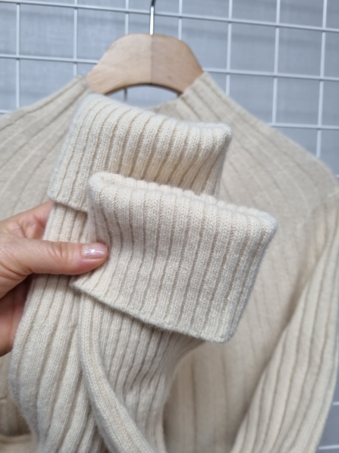 LVIR 르비에르 울 캐시미어 니트원피스 상품이미지3