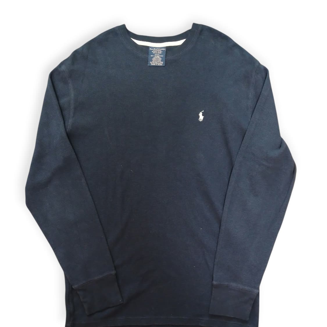 폴로 네이비 와플 롱슬리브  상품이미지1