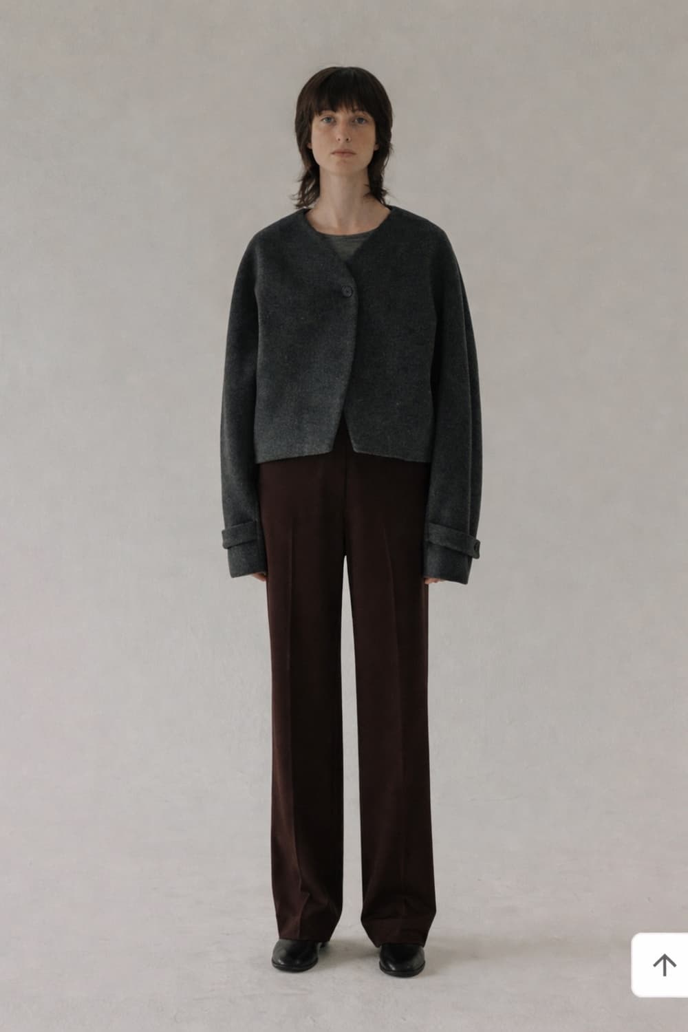 모이아 moia 딥브라운 팬츠 상품이미지1