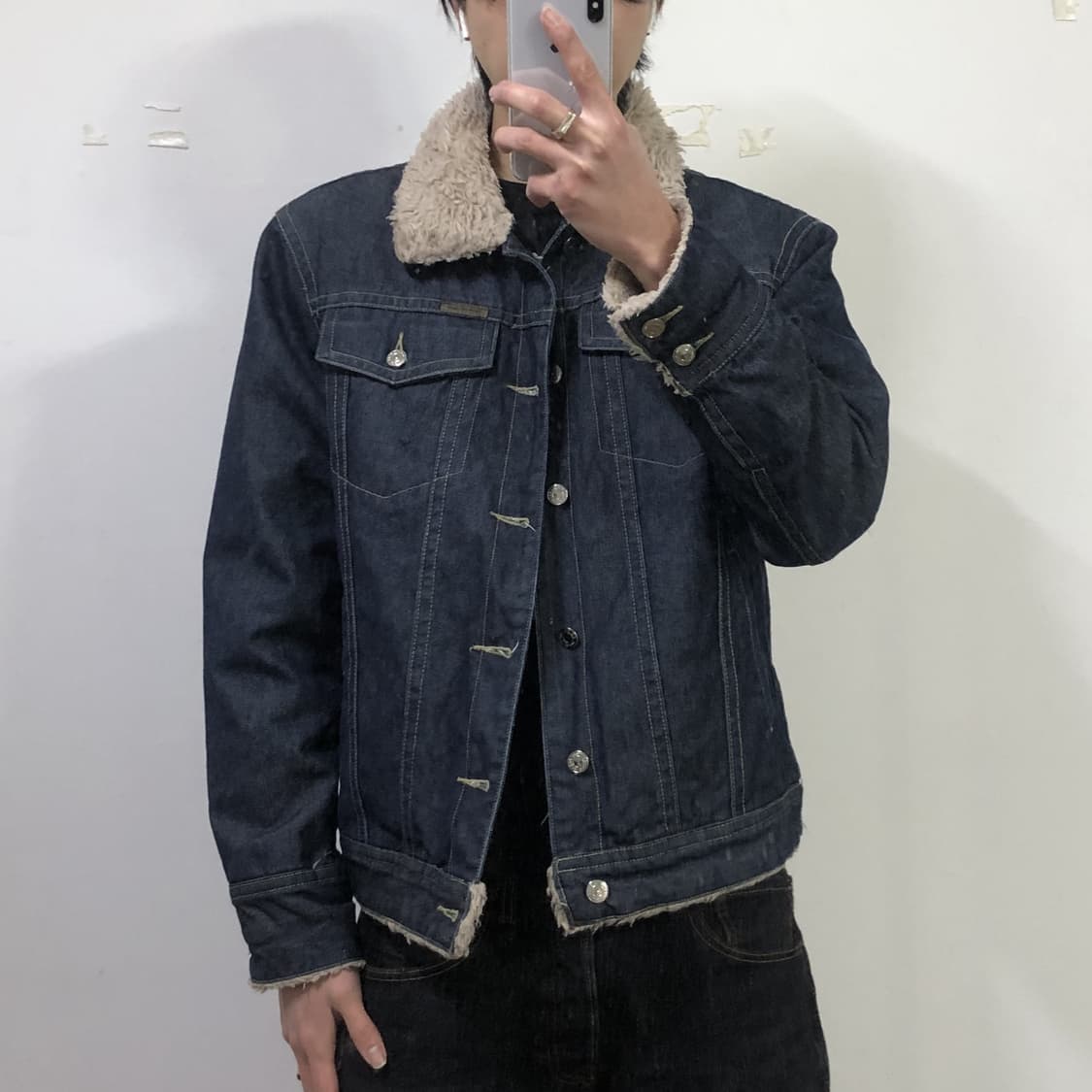 캘빈클라인 쉐르파 데님 자켓  상품이미지3