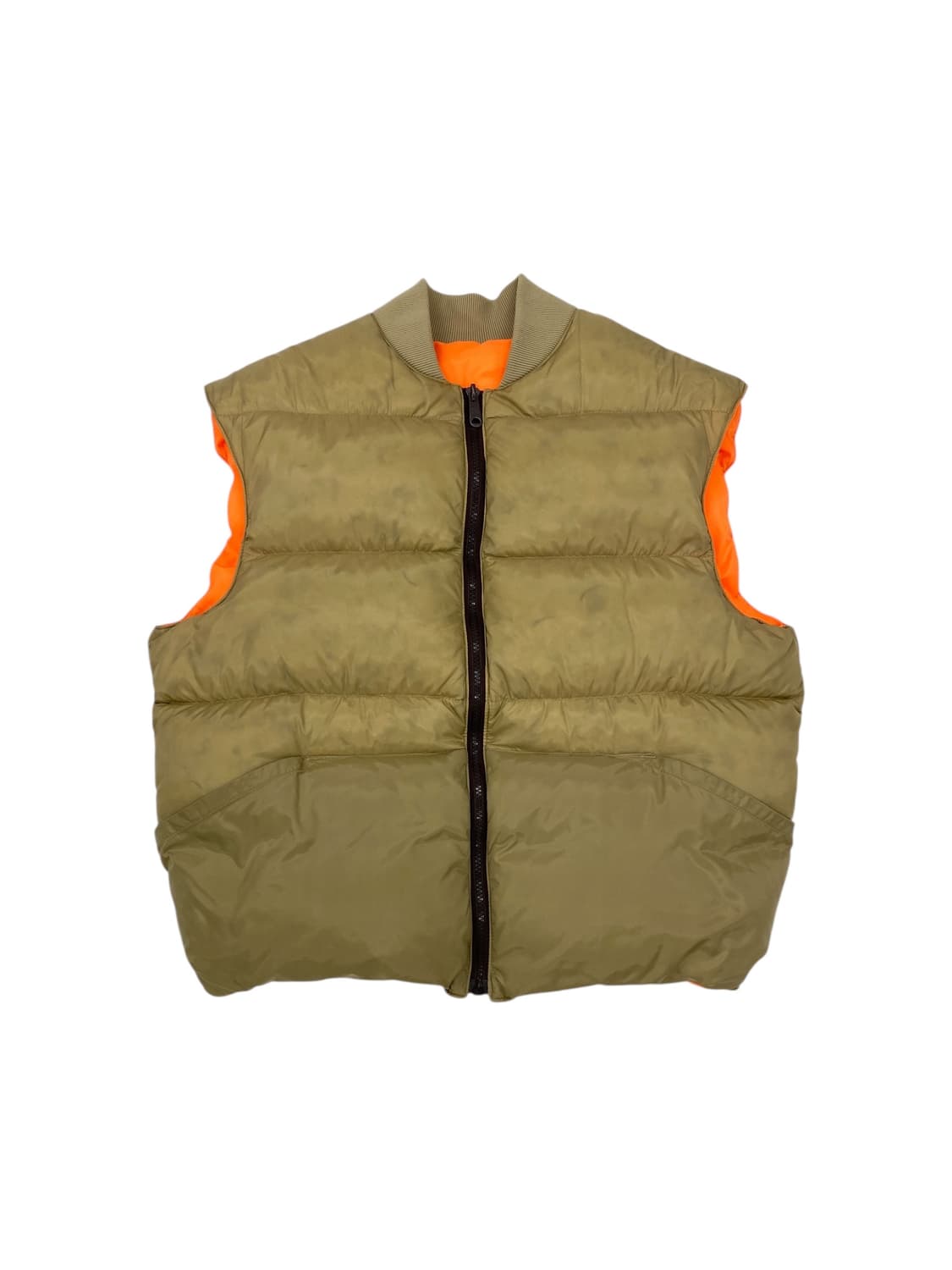 80's 엘엘빈 양면 다운 베스트  상품이미지1