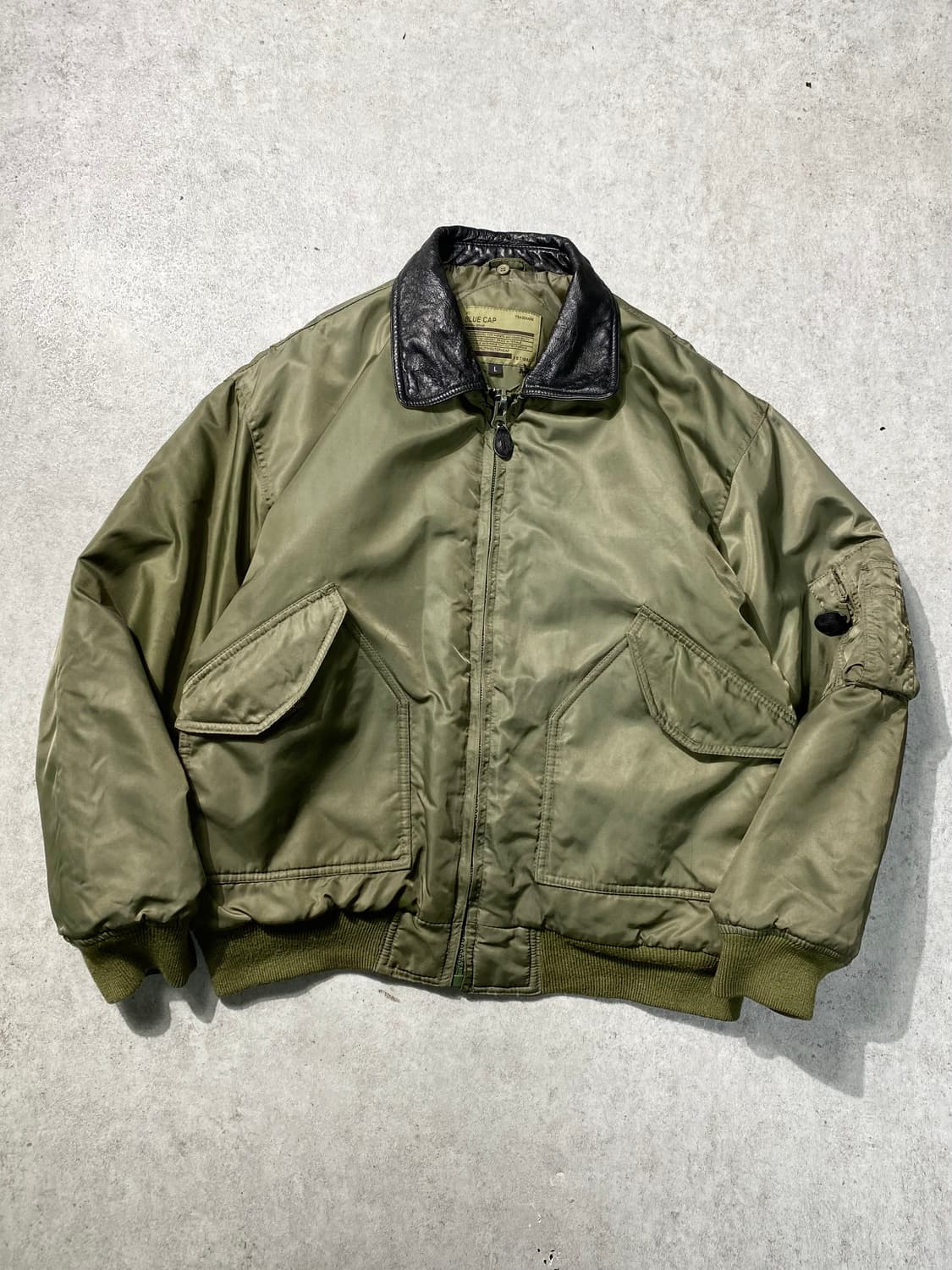 [L] Blue Cap 밀리터리 CWU-45P 플라이트 자켓 상품이미지2