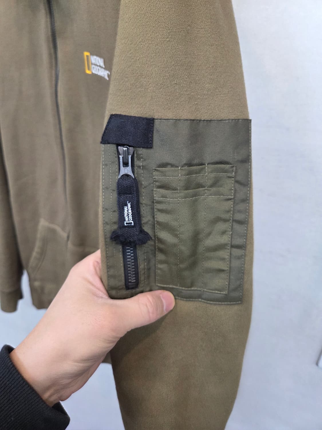 내셔널지오그래픽 세리코 기모 후드집업 xl 상품이미지5