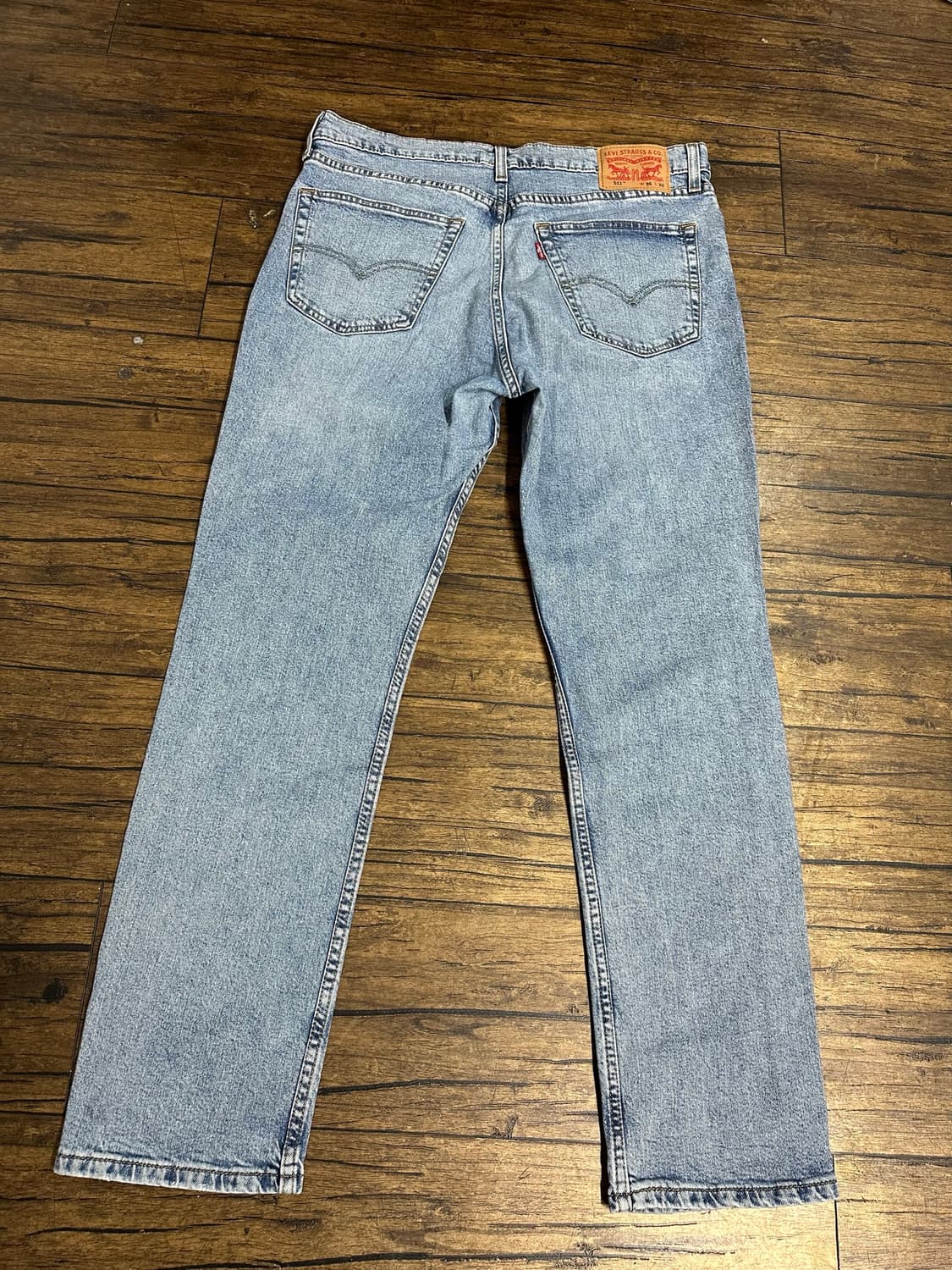리바이스 Levis 511 슬림핏 연청 데님 팬츠 W36 L32 상품이미지2