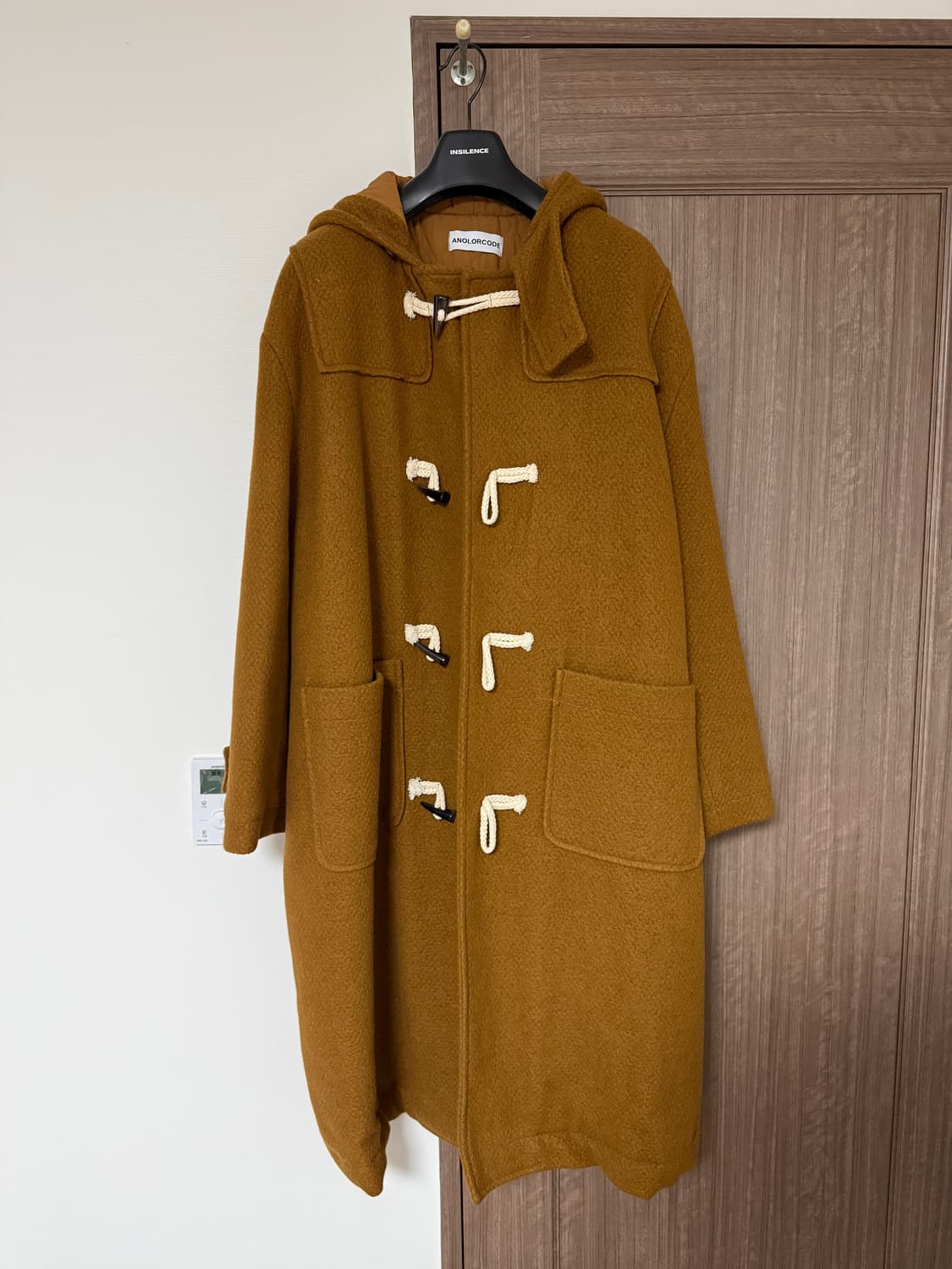 어널러코드 오버핏 더플코트 상품이미지1