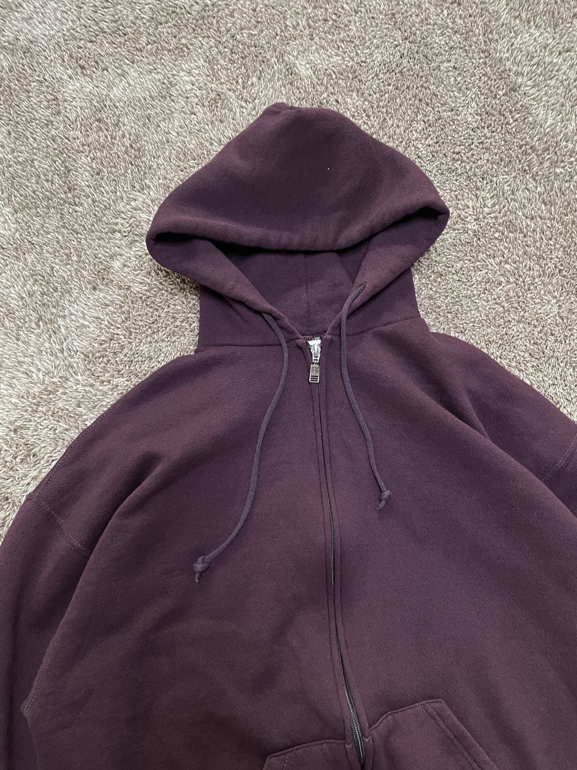 90s russell athletic hoodie zip 러셀 상품이미지2