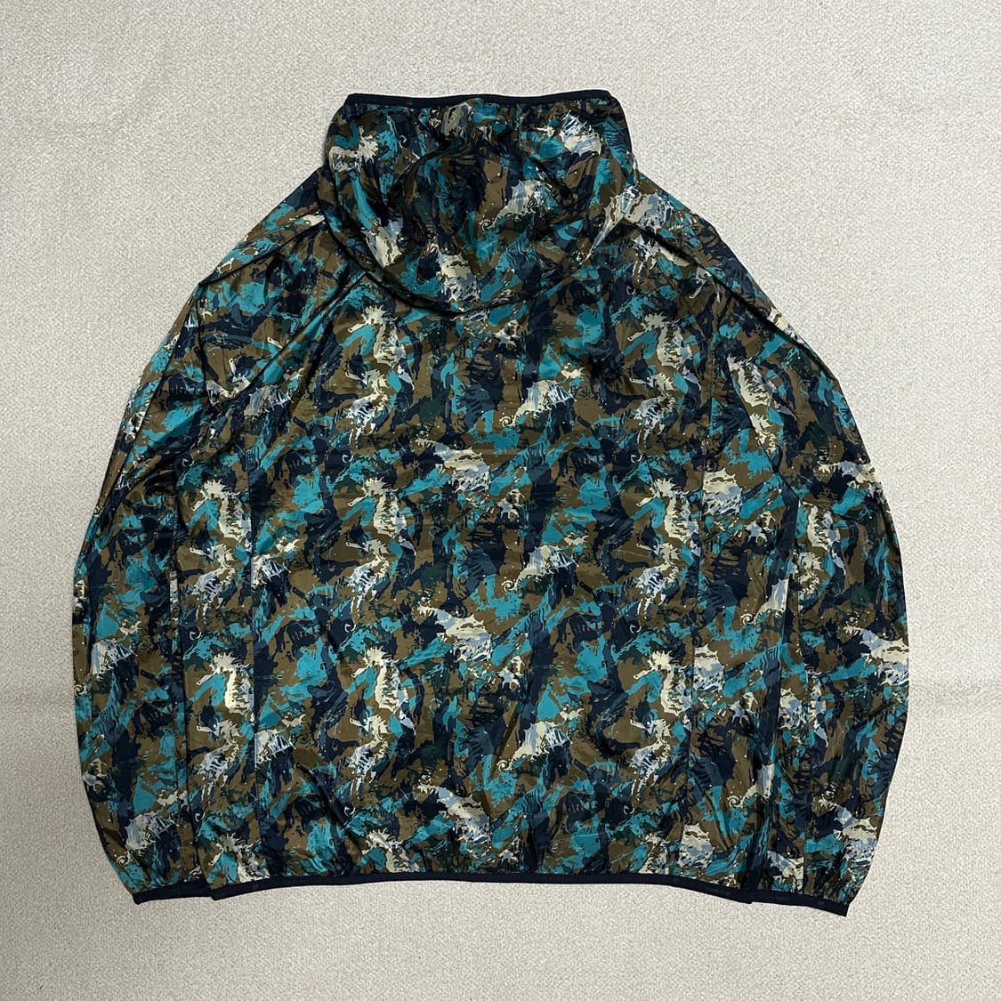 코오롱스포츠 프린트 후드 자켓 상품이미지3