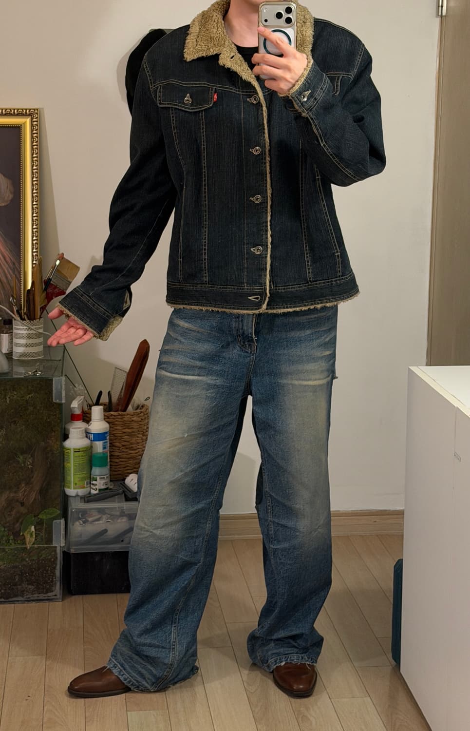 리바이스 쉐르파 자켓 xl 상품이미지1