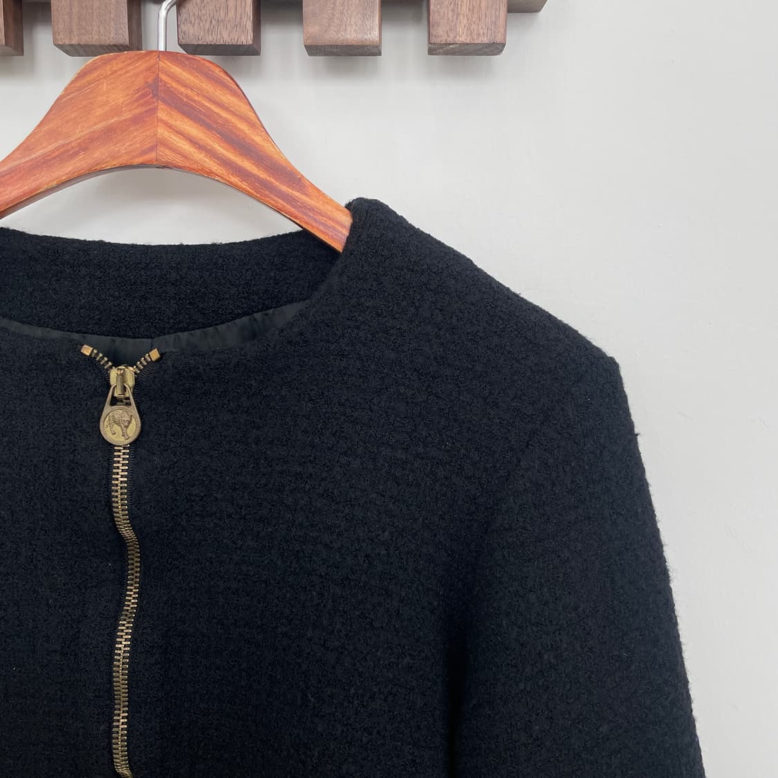 베르사체 울 집업 트위드 자켓 상품이미지4