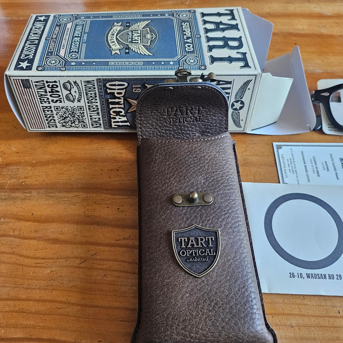 새제품 타르트옵티컬 50사이즈 안경  arh 아넬형안경테 상품이미지2