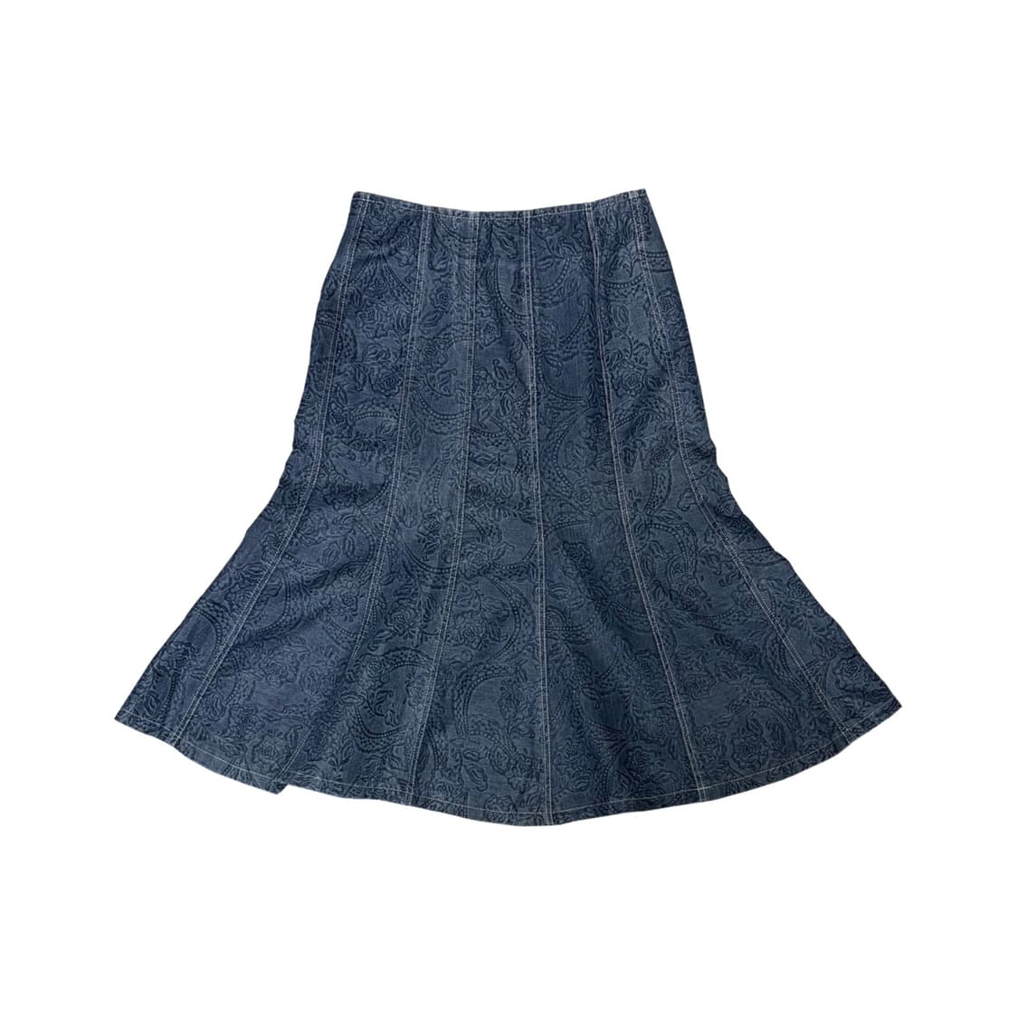 💙페이즐리 미디 스커트💙 상품이미지2