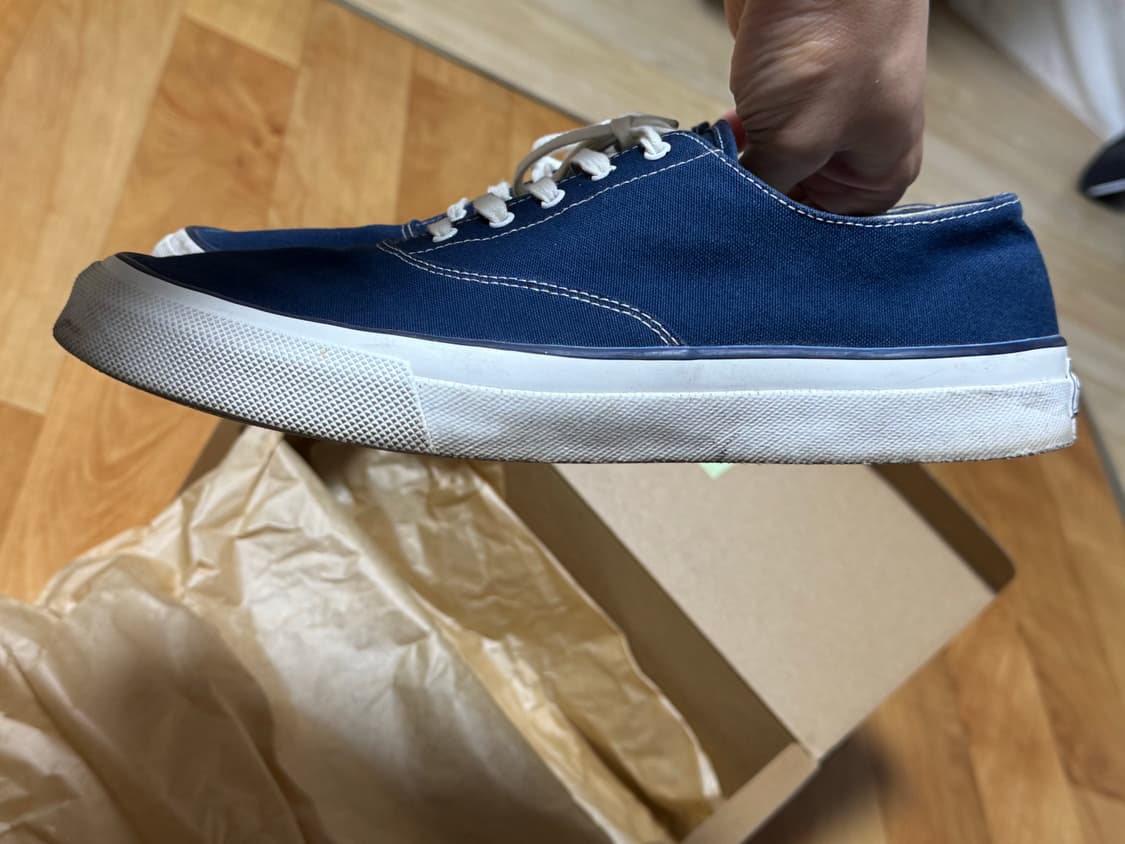 와쿠와 덱슈즈 네이비 270 상품이미지2