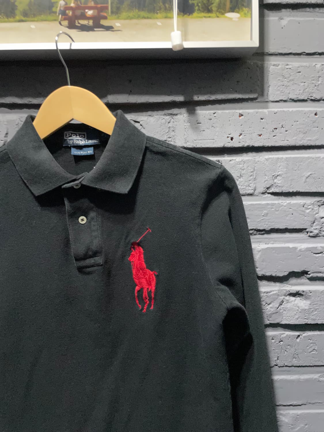 폴로 랄프로렌 빅로고 pk 롱슬리브 상품이미지5